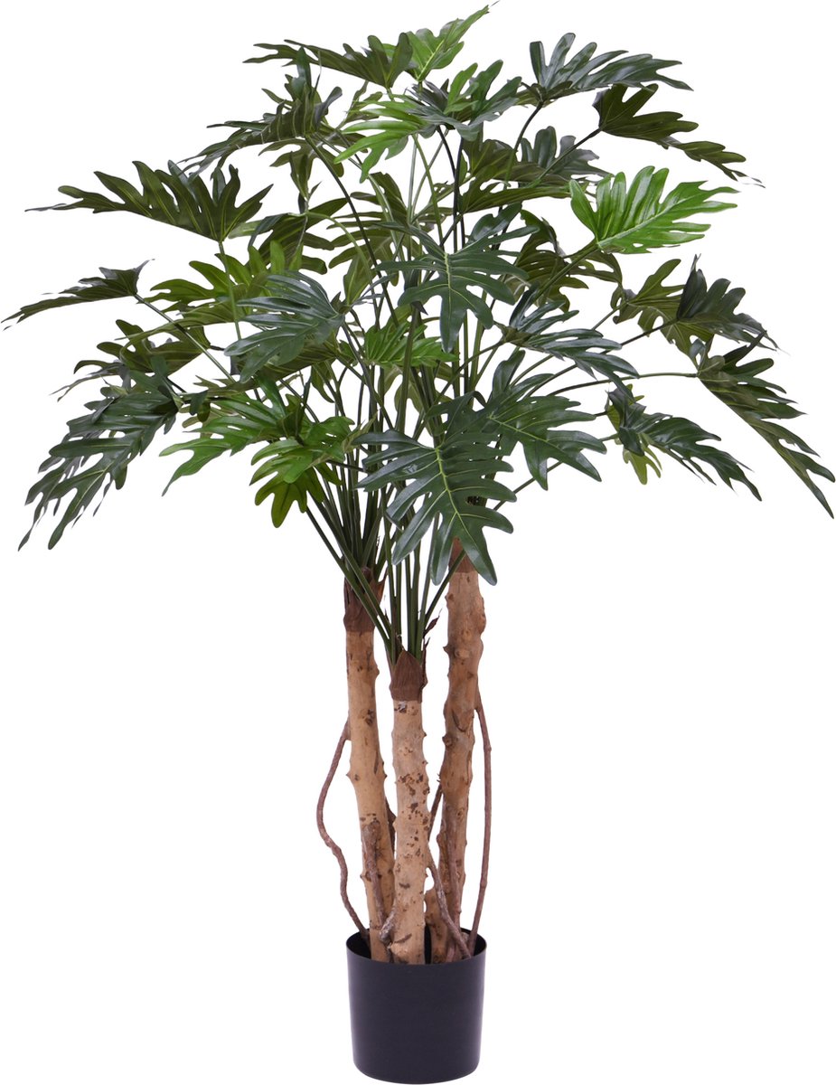 maxifleur Kunstplanten Philo Xanadu kunstplant Deluxe 120cm op stam Groen
