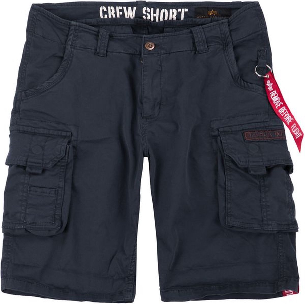 Alpha Industries Crew Short Shorts / Hose Rep.Blue-34