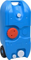 vidaXL - Watertank - op - wielen - 40 - L - blauw