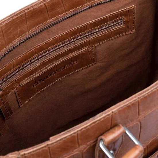 Cowboysbag - Big Croco Handbag Midvale Fawn