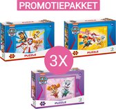 Paw Patrol Value Pack - 4 Puzzles 3+ - 30 pièces - Jouets Paw Patrol avec Chase - Marshall - Skye -Rubble - Everest - Puzzle 3 ans