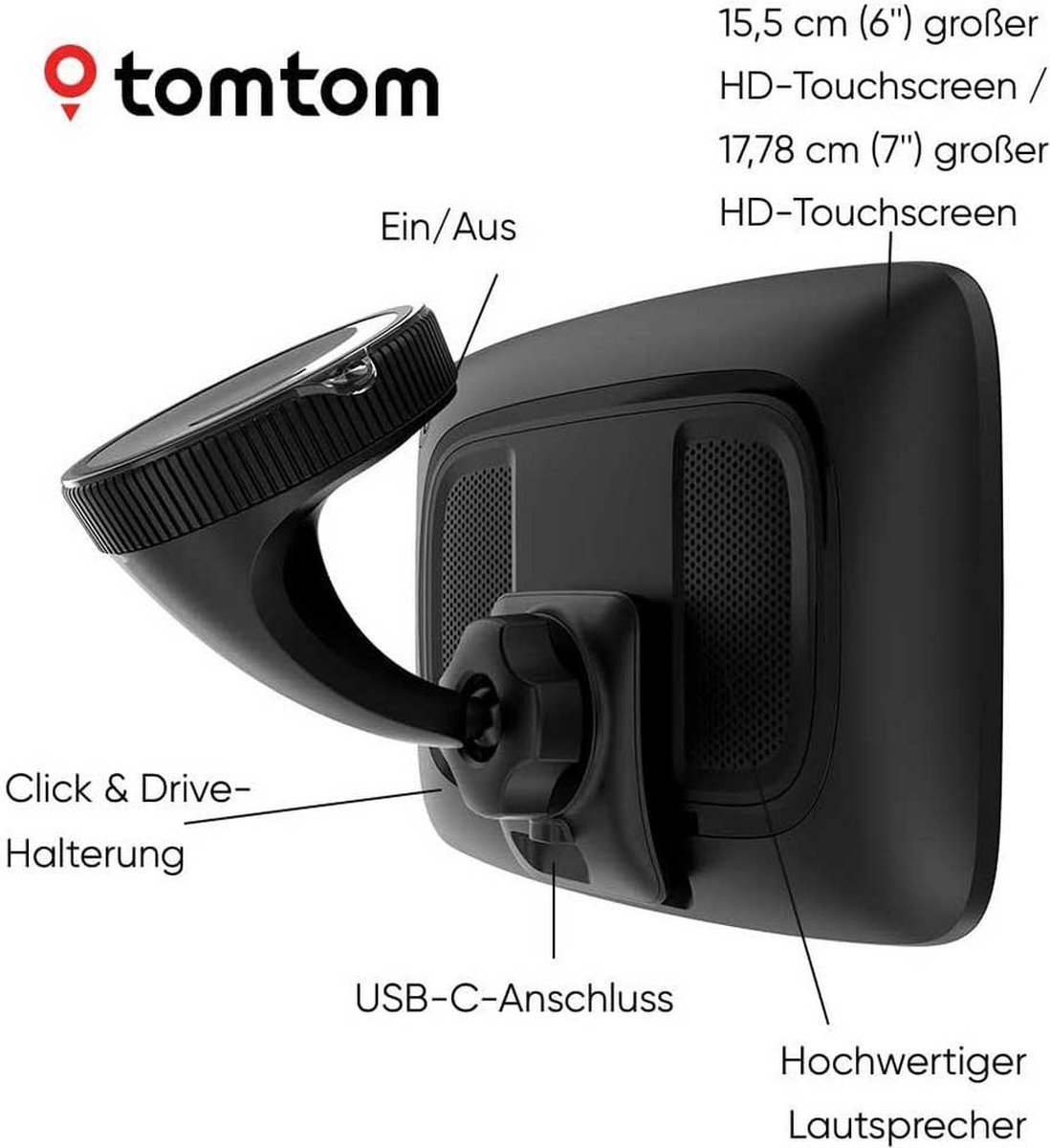 TomTom GO Expert 7 PLUS Premium Pack - Vrachtwagennavigatie - Wereld thumbnail 7