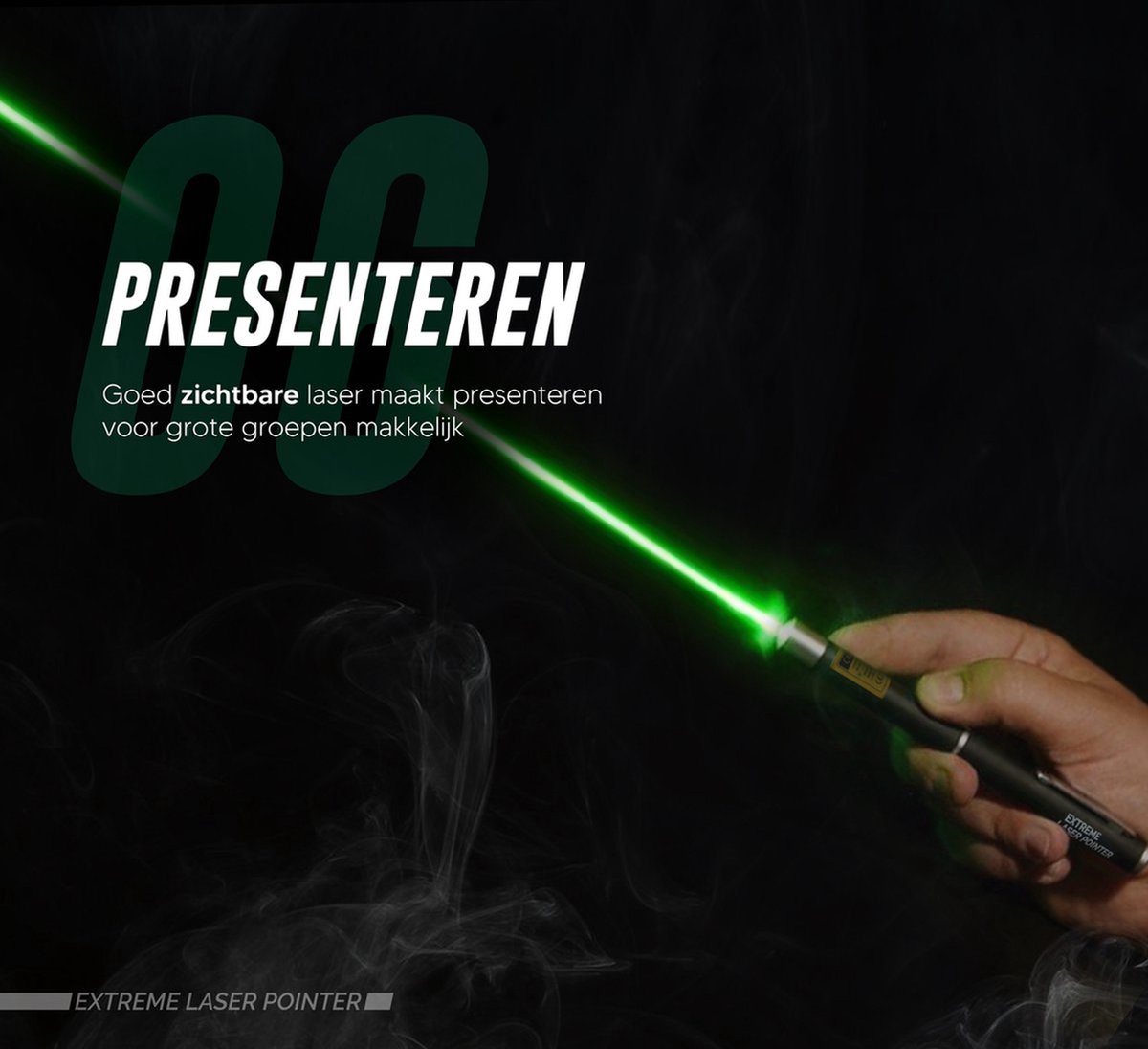 Professionele Laserpen groen klasse II 2 van Merkloos / Sans marque — cadeau in Elektronica - foto 2