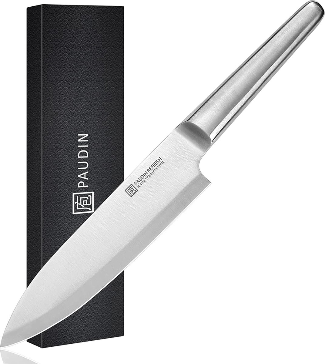 PAUDIN R1 Professioneel Koksmes 20 cm - Japans mes - Keukenmes - Extra Hygiënisch