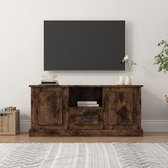 The Living Store Tv-meubel s Tv-meubels - 100 x 35.5 x 45 cm - Gerookt eiken