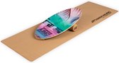 Indoorboard Allrounder balance board + mat + rol hout/kurk