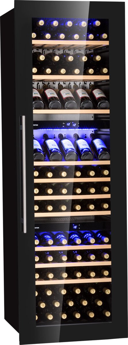 Klarstein Inbouw-Wijnkoelkast, 246 L Drankkoelkast Smal, 3 - afbeelding 3