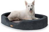 Lotte hondenmand hondenkussen | wasbaar | orthopedisch | slipvrij | ademend traagschuim l maat XL (120 x 20 x 100 cm)