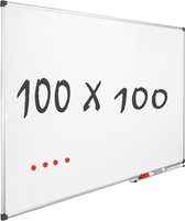 IVOL Whiteboard 100x100cm  Gelakt staal - Magneetbord