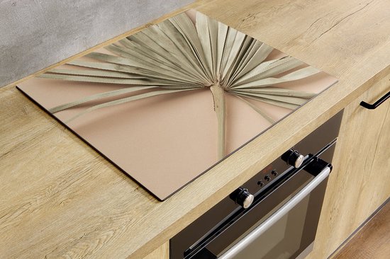 Inductiebeschermer - Tropisch Palm Blad - 90x52 cm - Inductiebeschermer - Inductie Afdekplaat Kookplaat - Inductie Mat - Anti-Slip - Keuken Decoratie - Keuken Accessoires