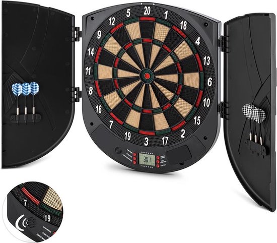 Dartor dartbord dartmachine softtip 26 spelen deuren sound van Fidelity Sports. — afbeelding 2