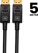 Displayport kabel 1.4 – 8K 60Hz – 4K 144 Hz - 32.4GBps – Gecertificeerd – DP 1.4 kabel - 5 Meter