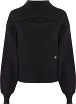 Ck Jeans Uitsnijden Losse Sweater - Streetwear - Vrouwen