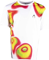 T-Shirt Nytrostar T-Shirt Met Ovale Meerkleurige Print - Sportwear - Volwassen