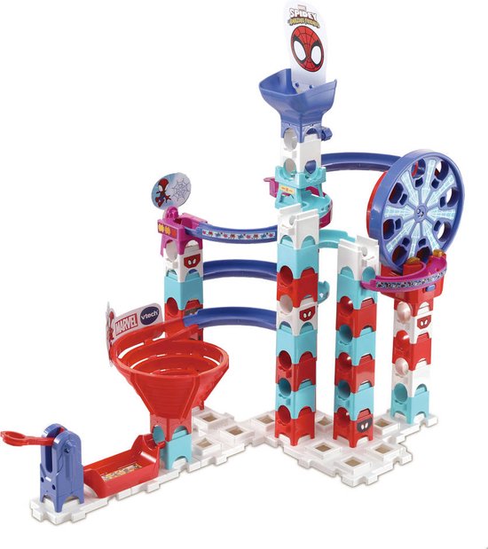 VTech 80-561704 - Piste à billes Marble Rush - Spidey Super Spin Challenge  SP300E