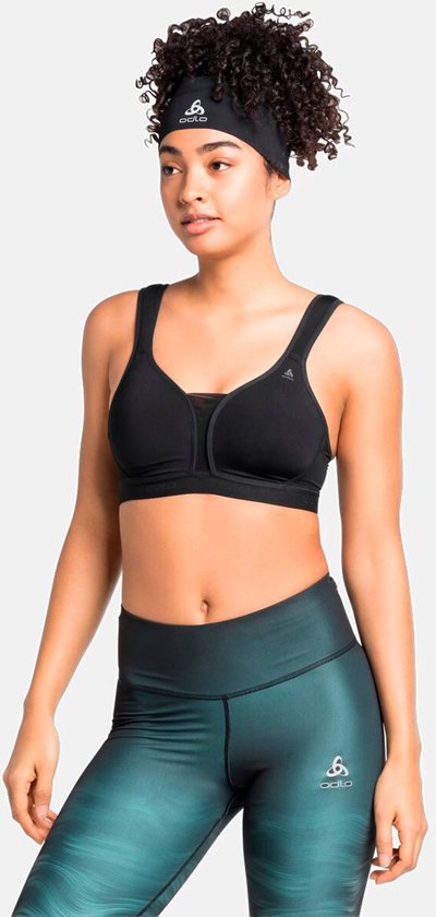 Soutien-gorge de sport rembourré Odlo Sports Bra - Noir