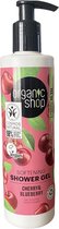Organic Shop Softening natuurlijke Shower Gel Cherry and Blueberry 280ml