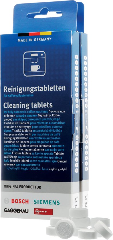 Bosch / Siemens Reinigingstabletten TZ60001 TCZ6001 - 2x 10 stuks