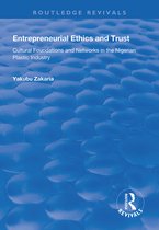Routledge Revivals- Entrepreneurial Ethics and Trust