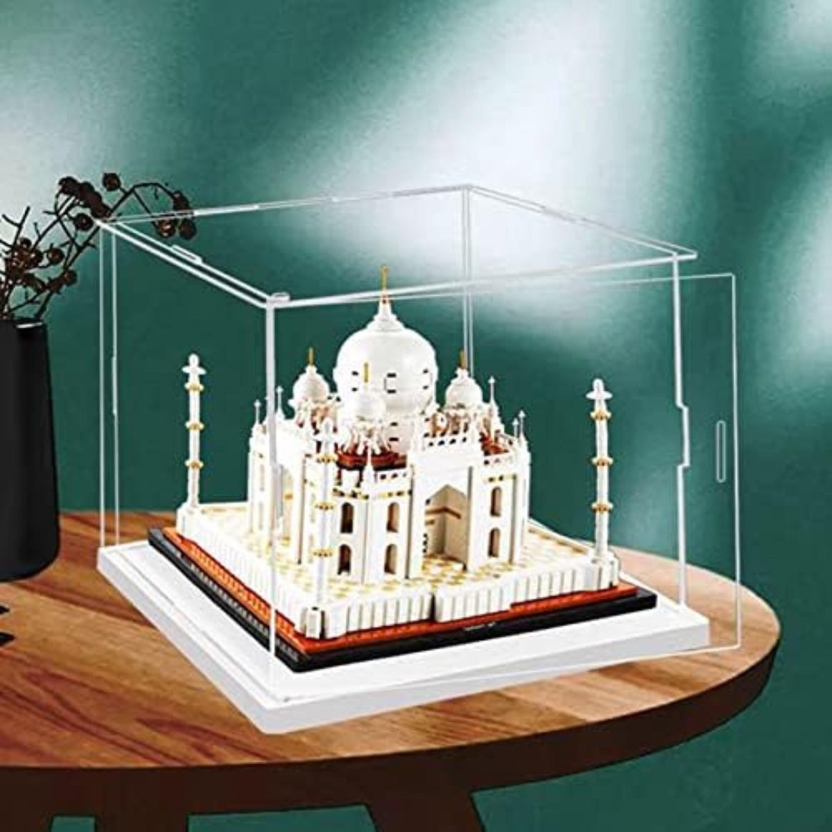 Nynelly Acryl Vitrine mit LED für Sammlerstücke, 5 Stufen Plexiglas Nynelly Acryl Vitrine mit LED für Sammlerstücke, 5 Stufen Plexiglas