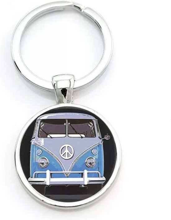 Porte-clés VW T1 Volkswagen Van bleu