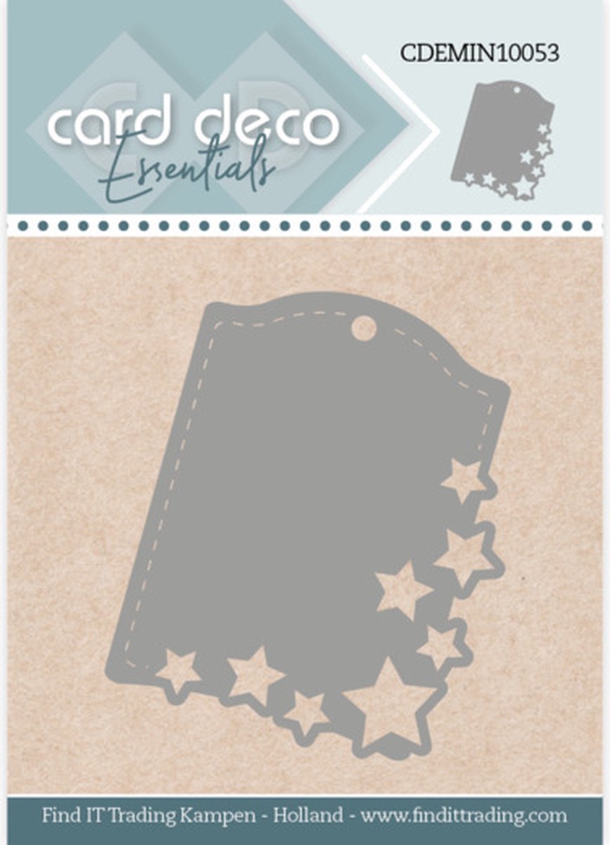 Card Deco Essentials - Mini Dies - 53 - Star Label