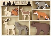 Egmont Toys 8 houten bosdieren