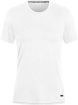 Jako Pro Casual T-Shirt Dames - Wit | Maat: 38