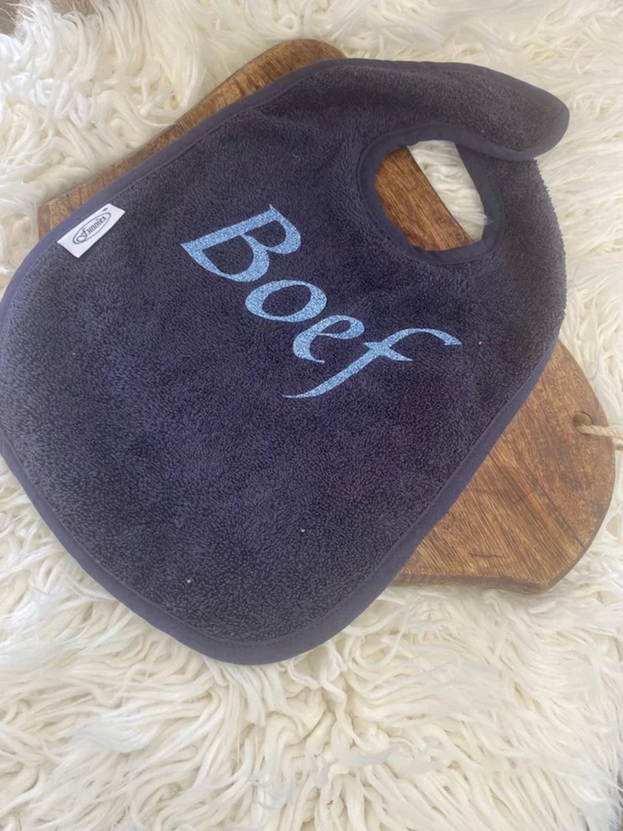 Goedkoopste baby - peuter - slab - met tekst - kraamcadeau - cadeau - geboorte - feestdagen - boef