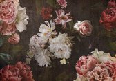 Fotobehang - Pioenrozen - Rozen - Bloemen - Pioenrozenbehang - Vliesbehang - 254 x 184 cm