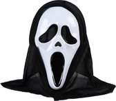 Springos Halloweenmasker - Scream - Halloween - Skelet - Zwart/Wit