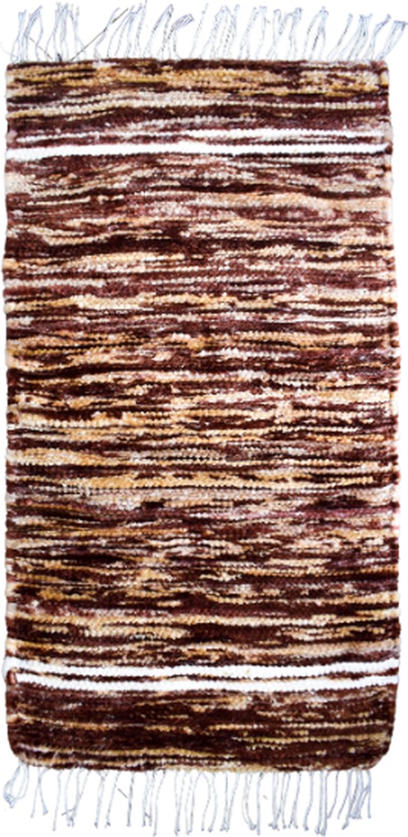 Vloerkleed Kinderkamer Bruin - 150 x 80 cm - Een zachte aanwinst voor jouw interieur - Vloerkleed bruin