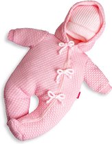 Berjuan Babypoppenkleding Newborn Meisjes 45 Cm Wol Roze