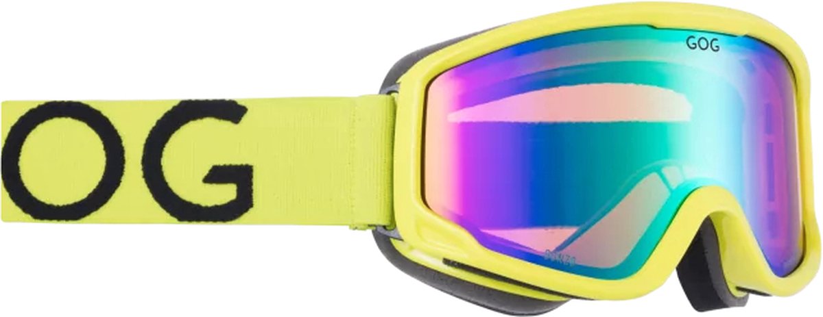 GONZO - Skibril - Snowboard - Mat Groen - Maat one size - Unisex
