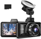 AZDOME Dashcam - 1080P FHD autocamera - 3 inch scherm - 150° groothoeklens