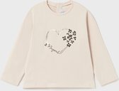 Mayoral L/s basic t-shirt Chickpea 6 md