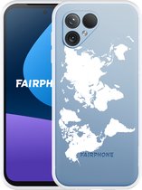 Cazy Hoesje geschikt voor Fairphone 5 World Map