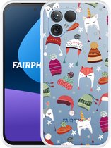 Cazy Hoesje geschikt voor Fairphone 5 Winter Hats