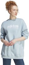 Adidas Sportswear All Szn Fleece Graphic Sweatshirt Blauw XS Vrouw