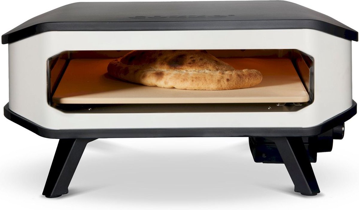 Cozze® Elektrische Pizza oven 17” - Met Pizzasteen & Deur - Tot 450°C - Voor Pizza’s tot 42 cm - Elektrische Pizza Oven voor Binnen & Buiten – foto 3