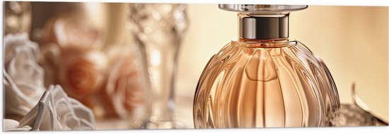 Acrylglas - Parfum - Rozen - 120x40 cm Foto op Acrylglas (Met Ophangsysteem)