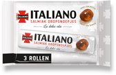 Italiano Salmiak Dropsnoepjes 3-pack (24x99g)
