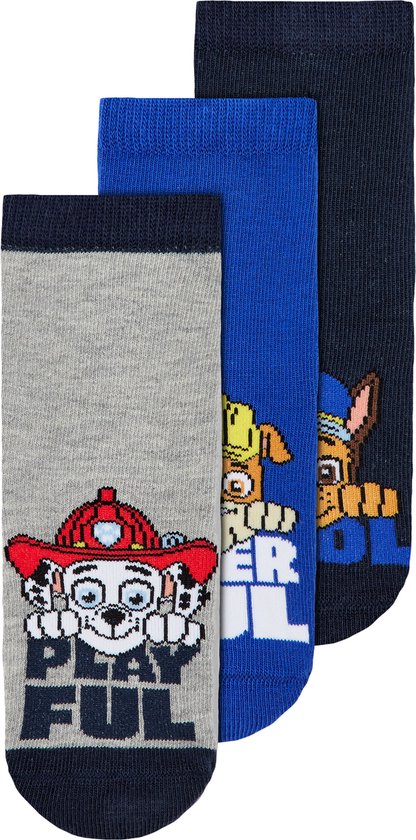 NAME IT NMMJION PAWPATROL 3P SOCK NOOS CPLG Chaussettes Garçons - Taille 28/30 X L30