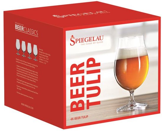 Spiegelau Beer Classics - Tulpglas - 440 ml - set 4 stuks - Spiegelau