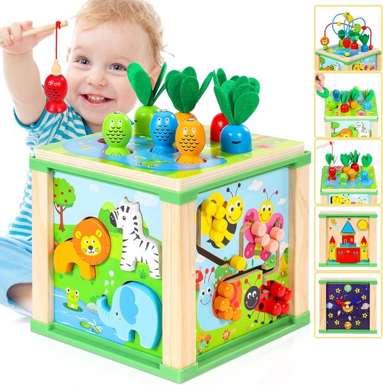 Jouets pour bébés 1 an – cube d'activité pour bébés – jouets d'activité et  de