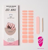 Pop of Color Amsterdam - Kleur: Peaches & Dreams - Gel nail wraps - UV nail wraps - Gel nail stickers - Gel nail foil - Nail stickers - Gel nagel wraps - UV nagel wraps - Gel nagel stickers - Nagel wraps - Nagel stickers