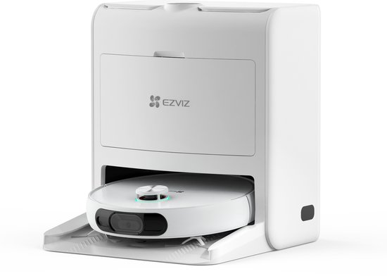EZVIZ RS2 Robotstofzuiger - Dweil/stofzuiger - Auto-legen watertank - Zelfreinigende Dweil - 3D-mapping - Wit