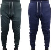 Hitman - 2-Pack - Heren Joggingsbroeken - Sportbroeken - 1 x Groen & 1 x Blauw - Maat S