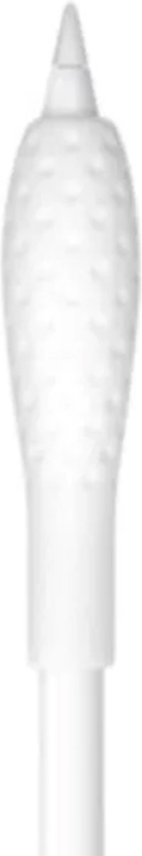 Ibley Ergonomische pencil grip voor Apple Pencil 1/2 wit - Siliconen grip - Grip huls - 1 stuk