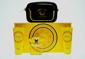 Yellow Diamond Gift Set Eau De Toilette (edt) 90 Ml, Body Lotion 100 Ml, Shower  Gel 100 Ml + Kabelka